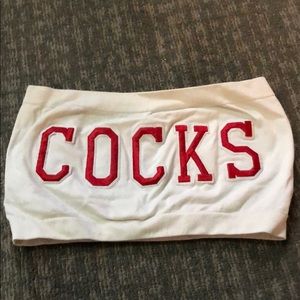 USC gameday bandeau top